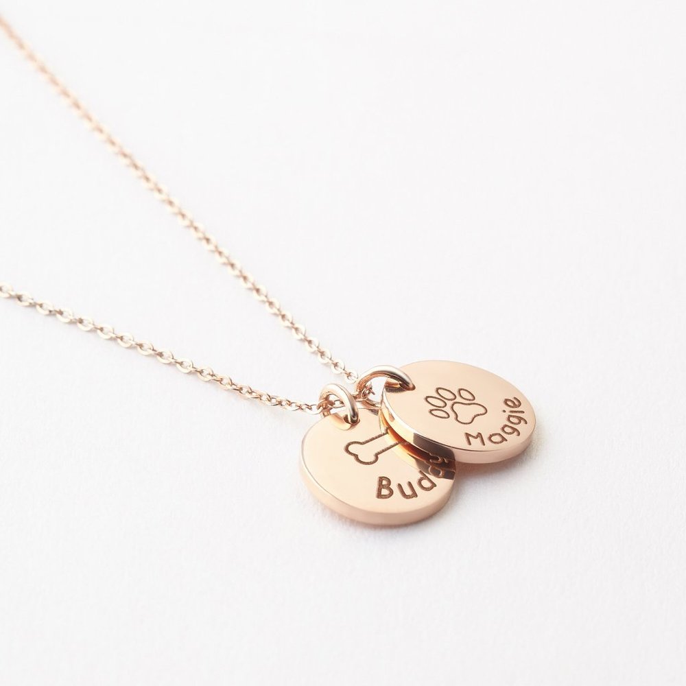 Cat Mom Necklace Personalized Pet Necklace Dog Mom